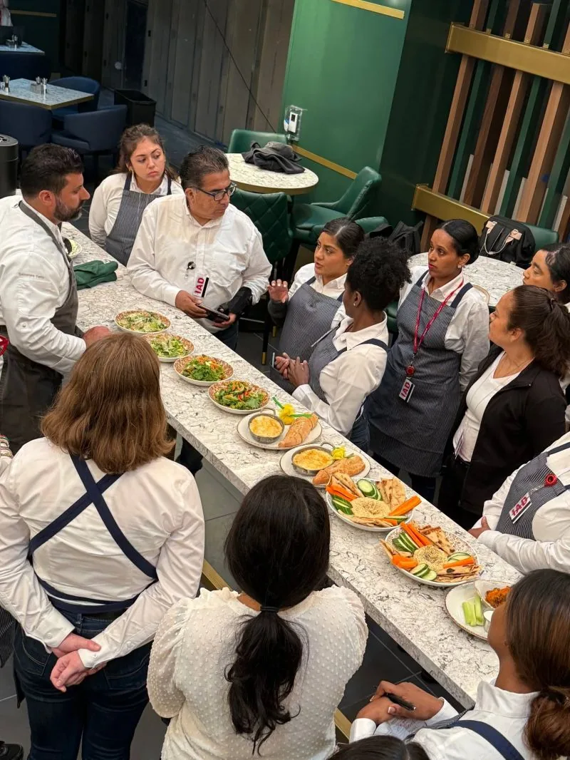 Restaurant team during a modern POS system migration