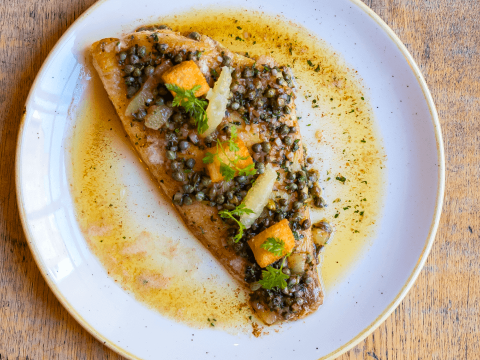 Gordon Ramsay Bar & Grill Lemon Sole