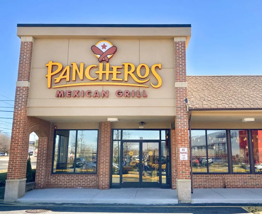 Pancheros fast-casual Mexican restaurant counter
