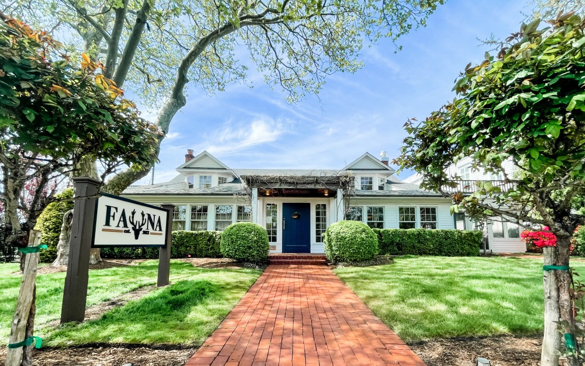 Fauna restaurant exterior — Rooted Hospitality Group operates across New York and Louisiana